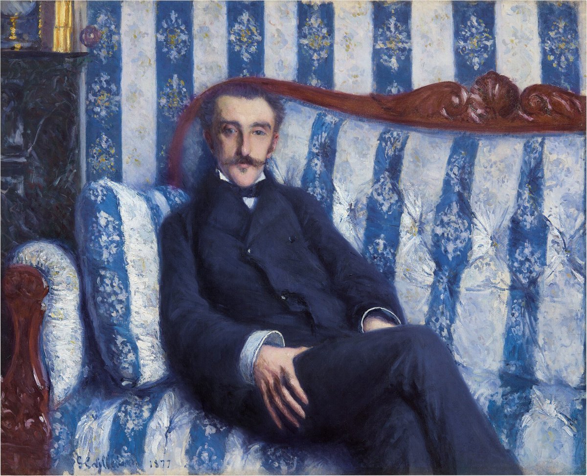 geoffwallingdon's tweet image. Caillebotte / Buren