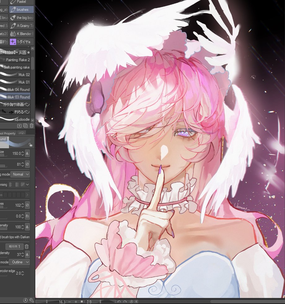 U29sYWNl_'s tweet image. finished art contest entry!