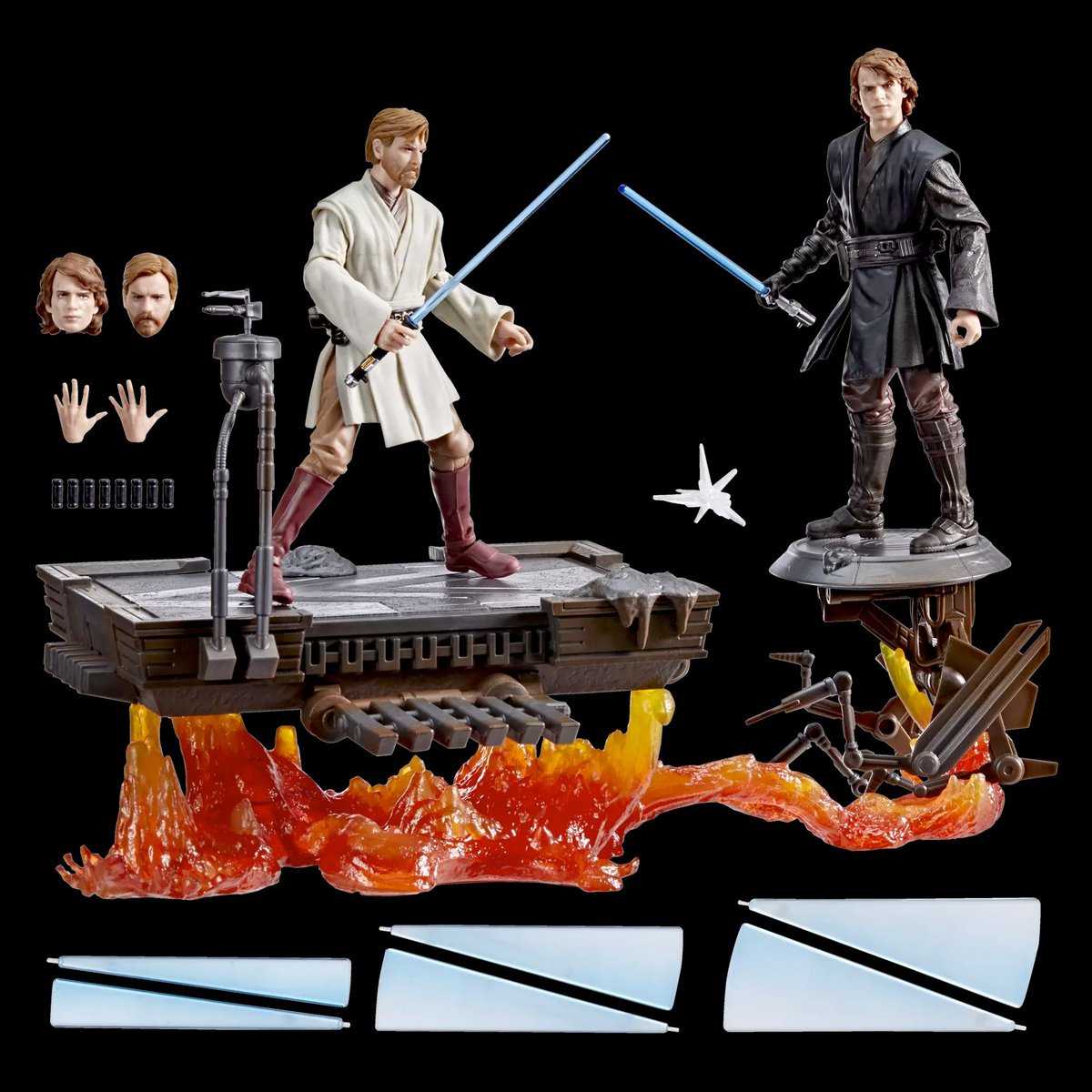 preterniadotcom's tweet image. Hasbro San Diego Comic Con exclusives will go up on Hasbro Pulse August 1st.

Savage Land ($89.99) - bit.ly/3ILVJiS 
Obi-Wan &amp;amp; Anakin ($109.99) - bit.ly/41eFot8 
Cold Slither ($124.99) - bit.ly/4kYd9WU 

I don't see the listings up for the Ghostbusters…