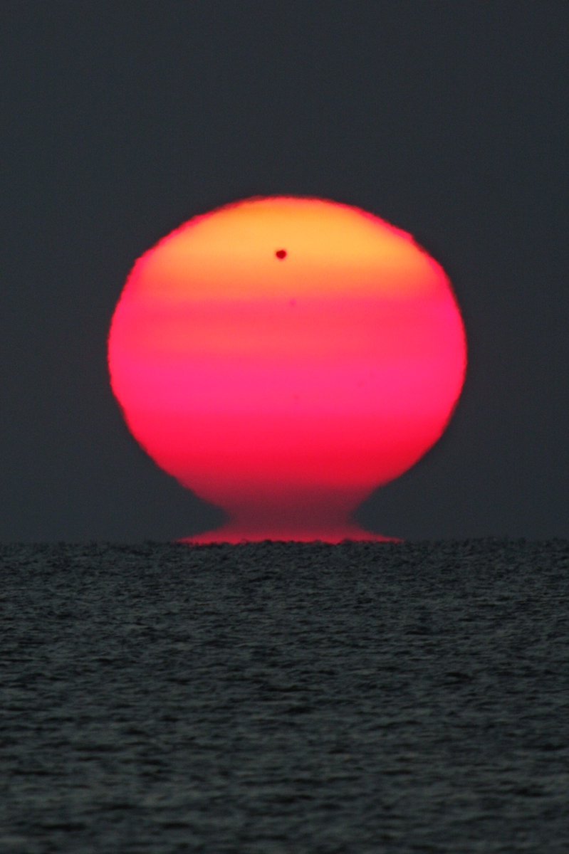 Venus passing between the Sun and Earth

📸 Emil Ivanov☀