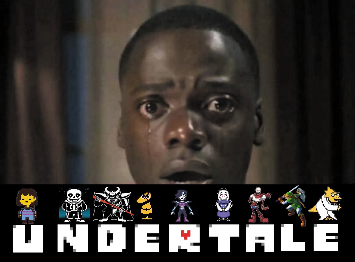 0rangeAsphalt_'s tweet image. Cuando te das cuenta que "UNDERTALE" se llama así por las iniciales de los personajes 😭