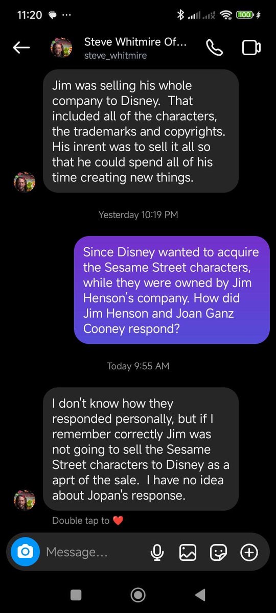 BarrFan1's tweet photo. @WesleyBout it’s deep sadness that Muppet Vision-3D, people still criticize Matt Vogel as a horrible Kermit. I agree that his voice is off. Jim rolling in his grave, also Disney wanted to acquire Sesame Street too, whereas Jim and Joan said no. #jimhenson #muppets #joanganzcooney https://t.co/67iQDpQA4Z