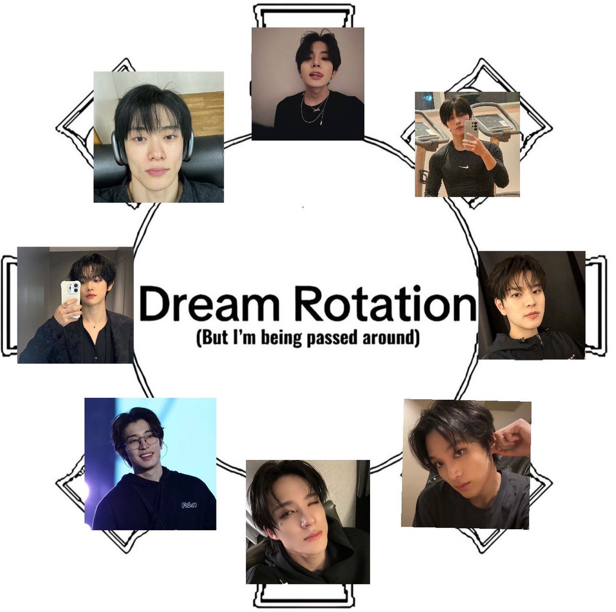 MRKST4RR's tweet image. me n oomfs dream rotation reveal 🤤
