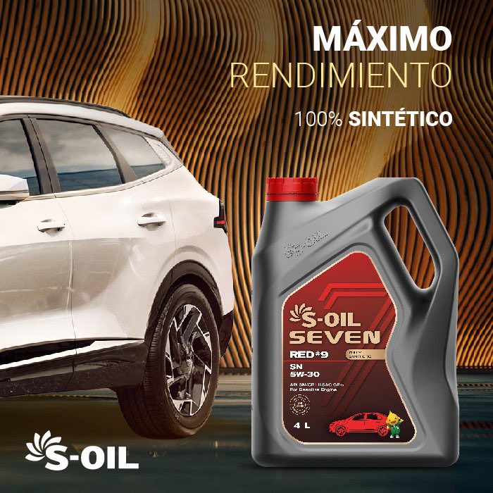 #ContenidoPatrocinado 📌 | ¡Cámbiale la vida a tu auto 🚗 con los lubricantes S-Oil! 
Logra un alto rendimiento basado en tecnología sintética avanzada.

💻Conoce cuál es el mejor para tu auto 👉 bit.ly/SOIL-aceite

¡S-Oil el aceite del futuro!