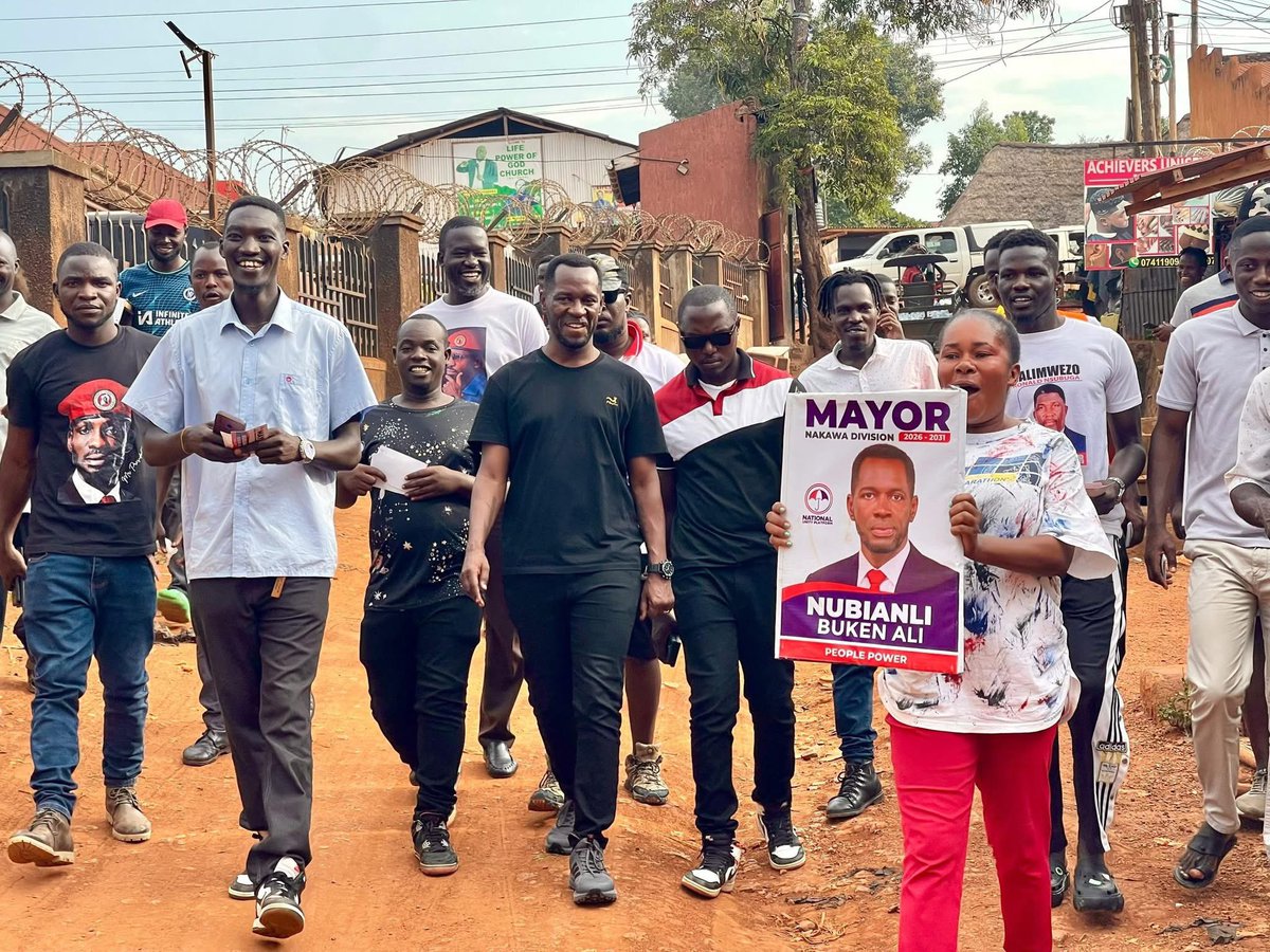joseUganda's tweet image. Singer @NubianBukenAli stepping up for Mayor of Nakawa Division! 🌟 The reception is OVERWHELMINGLY POSITIVE! 💪 His CLEAN LEGACY precedes him! 
@NUP_Ug 
@HEBobiwine 
@People_Power_Ug 
@DrMorgans01 @DavidLRubongoya 
@KabuyeFrankK