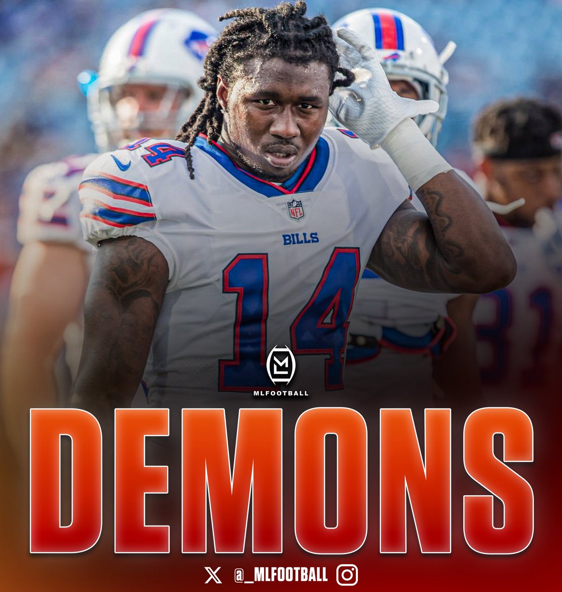 MLFootball (@_mlfootball) on Twitter photo HEARTBREAKING: Former #Bills 1st-round WR Sammy Watkins admits to partying in Buffalo every night drinking and smoking heavily. 
“I’d get wasted… Wasted wasted”
Sammy drank alone until 4AM & slept 2 hours, woke at 6 a.m. and repeated, saying this led to his football struggles. HEARTBREAKING: Former #Bills 1st-round WR Sammy Watkins admits to partying in Buffalo every night drinking and smoking heavily. 
“I’d get wasted… Wasted wasted”
Sammy drank alone until 4AM & slept 2 hours, woke at 6 a.m. and repeated, saying this led to his football struggles.
