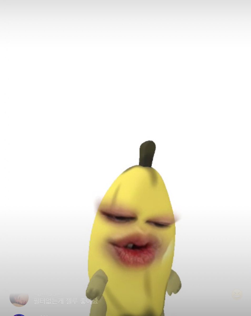 randomultistan's tweet image. yes Jinki iβd still love you even if you were a banana