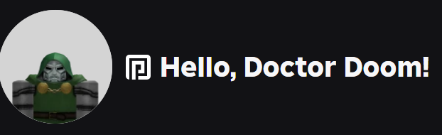 DreadedCBM's tweet image. Greetings, Roblox...