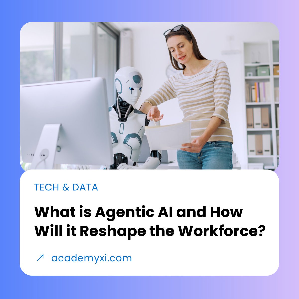 #AgenticAI is more than a buzzword - it’s the next leap in how we work.
In our latest article, we unpack what Agentic AI really is, its impact on the workforce &amp; how professionals and businesses can prepare now for its adoption.
👉 Read more: loom.ly/Jt3A3OI