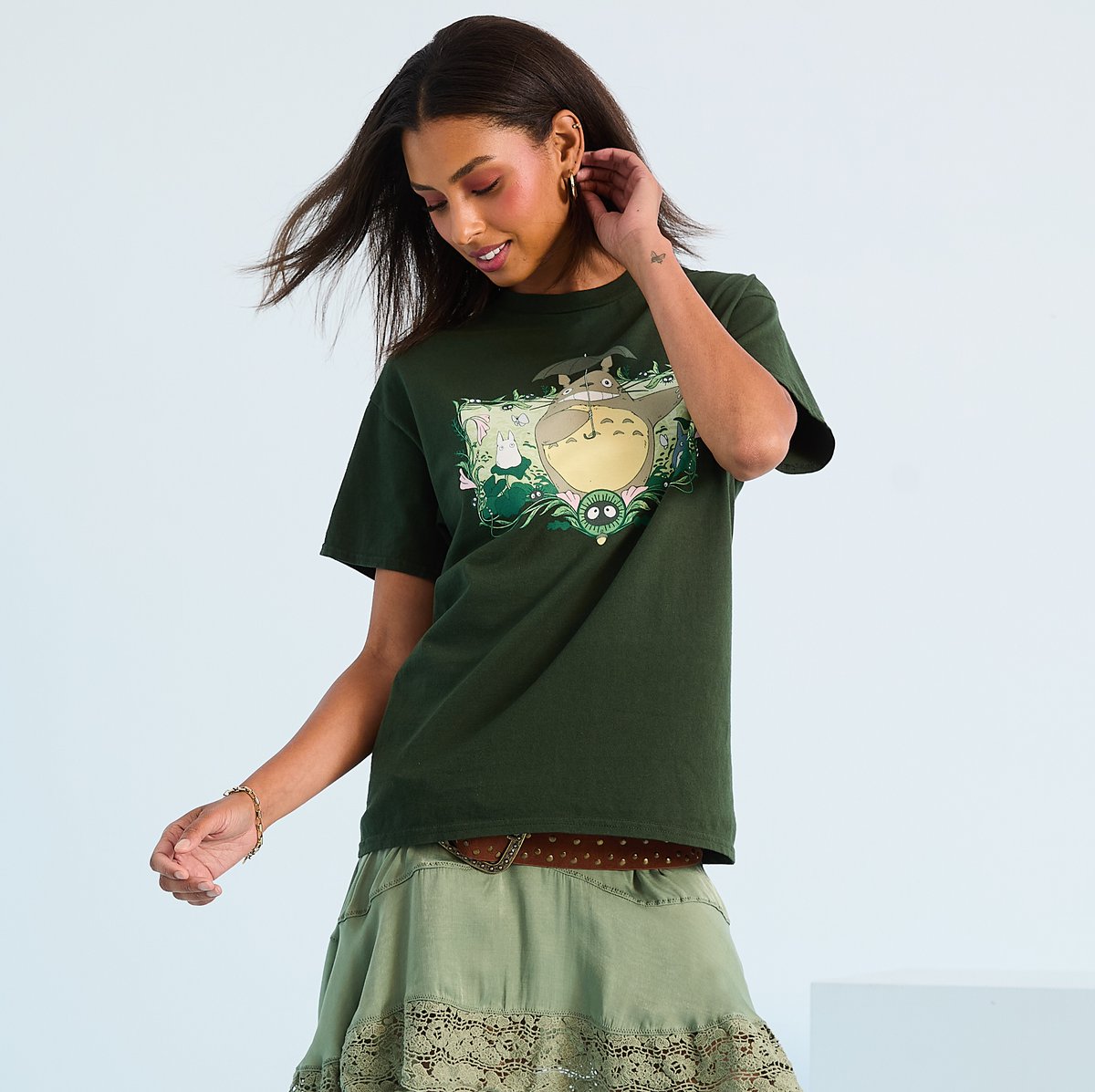 BoxLunchGifts's tweet image. Your wardrobe just got whimsical 🍃 Shop Studio Ghibli styles now cur.lt/14ysl3crb
