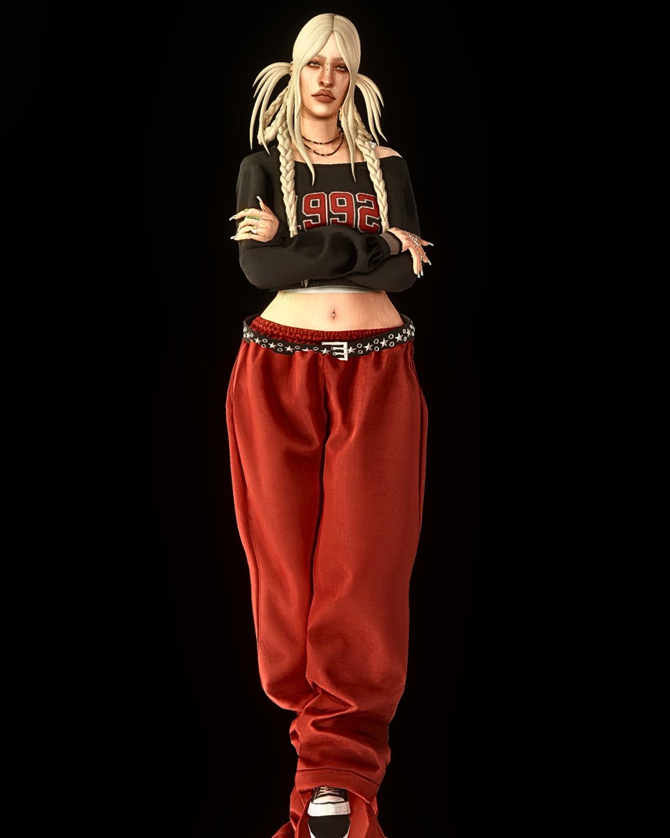 ghostsimsz's tweet image. ⊹ ࣪ ˖ some romy outfits