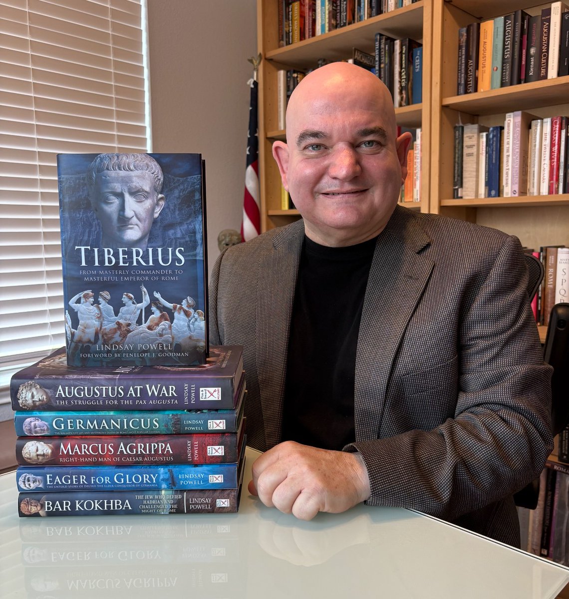 casematepub's tweet image. Lindsay Powell is a historian and a writer who has a passion for the military history of the Roman Empire. He's written multiple books on various military leaders and his newest title "Tiberius" is available later next month! @penswordbooks
💻️: tinyurl.com/4jrwwwtx