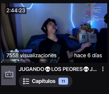 IsManuPlay's tweet image. no me acuerdo que pasó en ese stream como para ponerme así jajaja