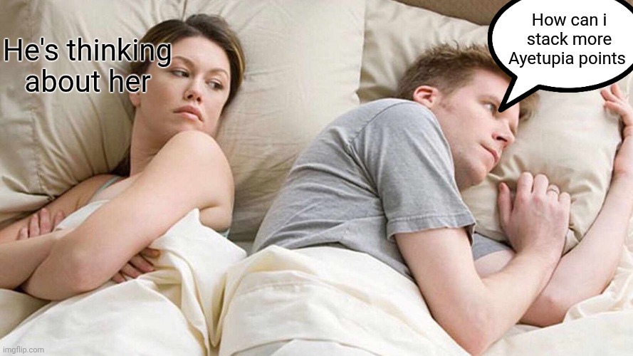 When she thinks you're cheating, but you're just plotting your next Ayetupia points strategy. <a href="/ayetunetwork/">Ayetu Network</a>
Priorities, baby! 💸

#AyetuNetwork #Ayetupia #LoyaltyGoals #Crypto #DePIN #Blockchain #Africa