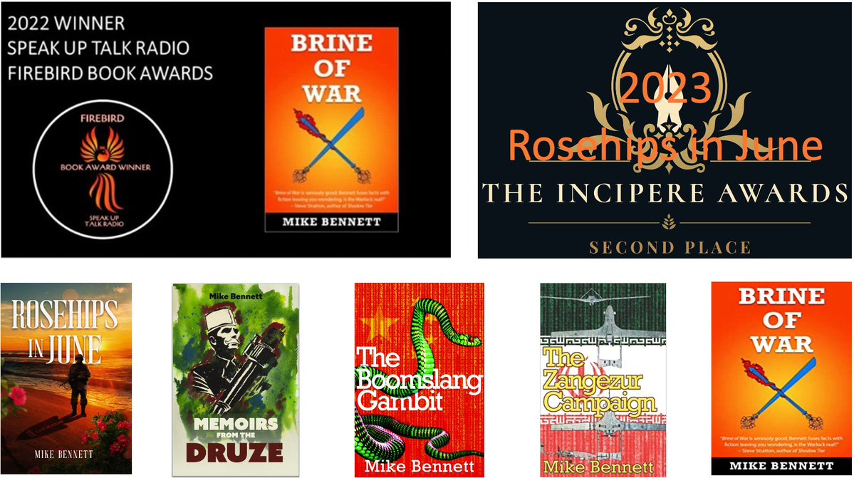 COLMikeBennett1's tweet image. I have lots of books for you to read. Go to my pinned profile tweet for links.