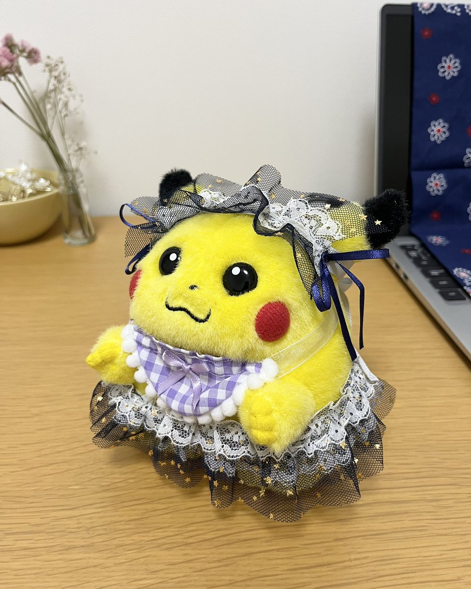 oshaberipikachu's tweet image. ちょっと前に作ってみたやつ🪡