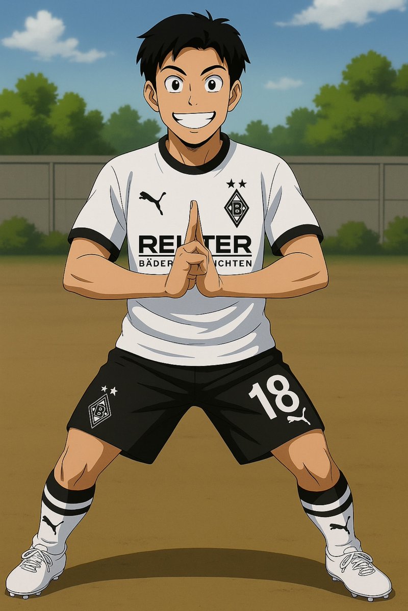 borussia_jp's tweet image. ﾆﾝﾆﾝ🥷

#ボルシアMG #町野修斗