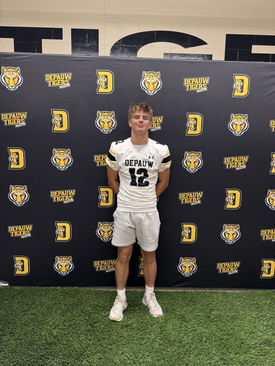 Brady Jung (@bradyjung14) on Twitter photo Had an amazing visit at <a href="/DePauwTigersFB/">DePauw Football</a>! Thanks to <a href="/MasonEspinosa1/">Mason Espinosa</a> for having me out! Had a great time getting to know what Depauw football is all about!
<a href="/CoachTurnquist/">Scott</a> <a href="/JoelJanak/">Joel Janak</a> <a href="/ZionsvilleFB/">Zionsville Football</a> <a href="/ZVille_Strength/">Zionsville S&C</a> <a href="/qbdietz/">Brett Dietz</a> <a href="/CoachDarden_/">Dante Darden</a> <a href="/acton_jon/">Jon David Acton</a> <a href="/xfactorQB/">Anthony Morelli: X-Factor QB Academy</a> <a href="/Coach_McElwain/">Ryan McElwain</a> Had an amazing visit at <a href="/DePauwTigersFB/">DePauw Football</a>! Thanks to <a href="/MasonEspinosa1/">Mason Espinosa</a> for having me out! Had a great time getting to know what Depauw football is all about!
<a href="/CoachTurnquist/">Scott</a> <a href="/JoelJanak/">Joel Janak</a> <a href="/ZionsvilleFB/">Zionsville Football</a> <a href="/ZVille_Strength/">Zionsville S&C</a> <a href="/qbdietz/">Brett Dietz</a> <a href="/CoachDarden_/">Dante Darden</a> <a href="/acton_jon/">Jon David Acton</a> <a href="/xfactorQB/">Anthony Morelli: X-Factor QB Academy</a> <a href="/Coach_McElwain/">Ryan McElwain</a>