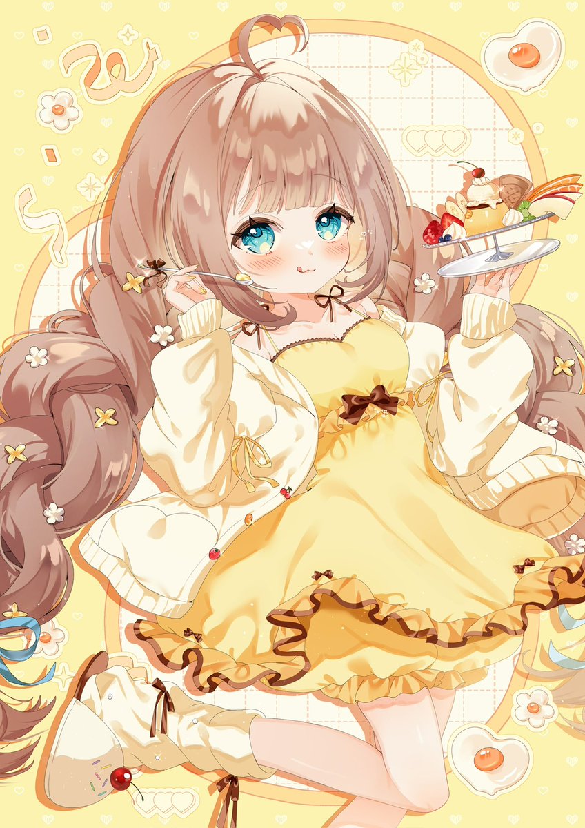 Sakasa_Nota's tweet image. #おはようVtuber 

おはよ♡

月曜日ものたといっしょにゆるふぁいだよ〜🍮🍒