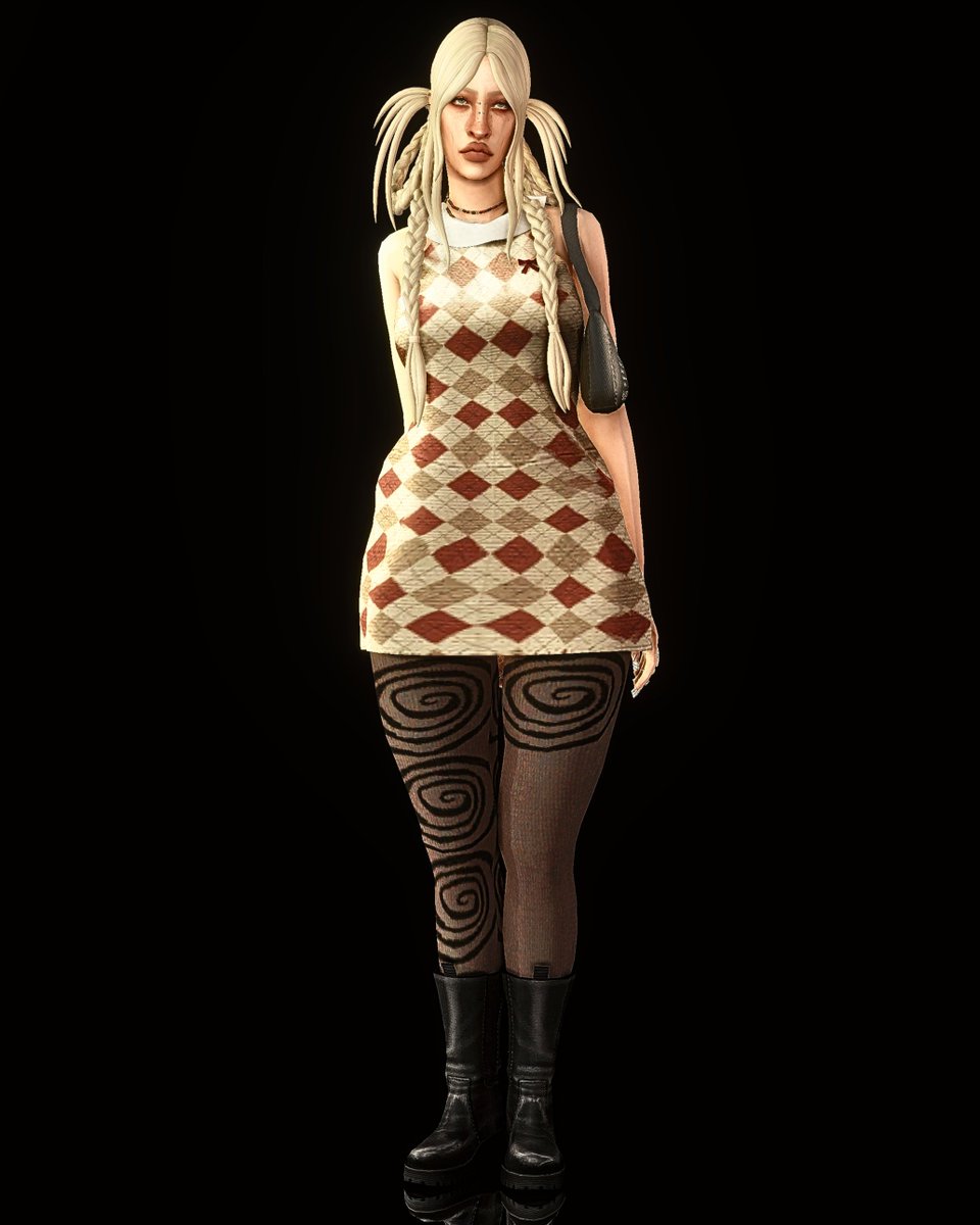 ghostsimsz's tweet image. ⊹ ࣪ ˖ some romy outfits