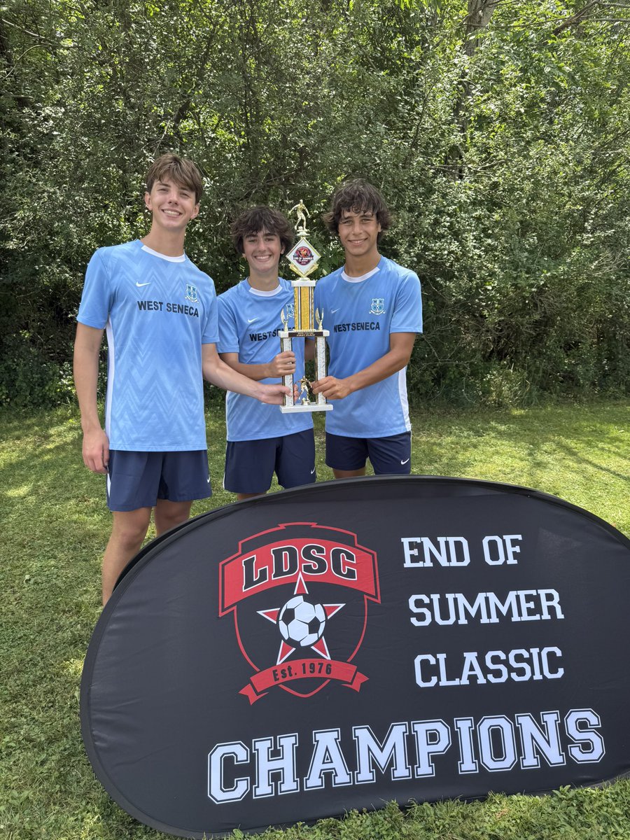 FcFrontier's tweet image. Congrats to Frontier FC’s Justin Koelemeyer, Aiden Haertel, and Mason Tirado for capturing the U19 division title of the Lancaster End of Summer tournament this weekend w/their club team. Three tremendous footballers &amp;amp; even better young men. Only 2 ga for tourney. #LetsFalconGo