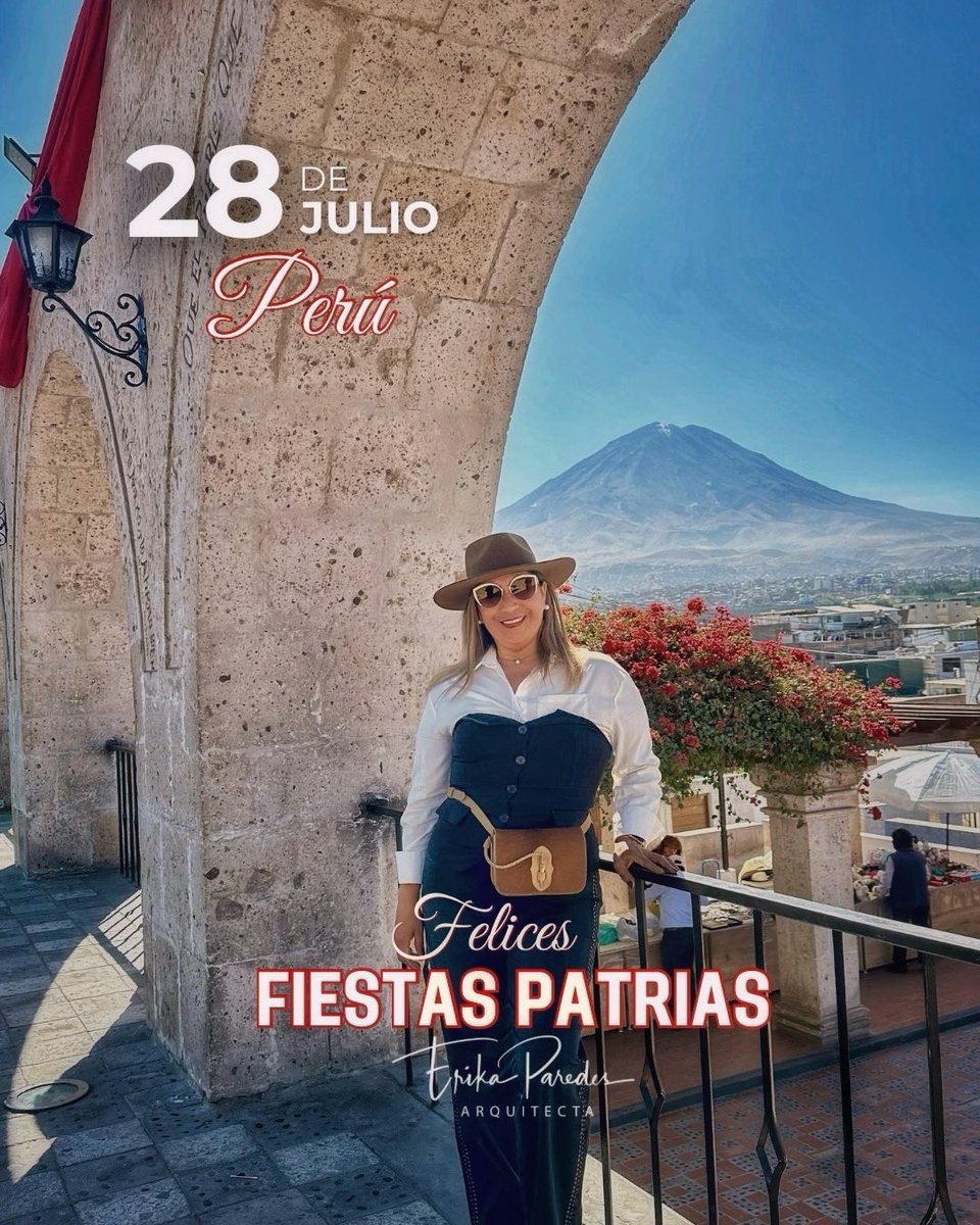 erikaparedesarq's tweet image. 🇵🇪 ¡Felices Fiestas Patrias, Perú!
Hoy celebramos la riqueza de nuestra historia, cultura y arquitectura.

Sigamos construyendo un Perú más justo, sostenible y armonioso, desde cada trazo, cada diseño y cada proyecto.

Erika Paredes – Arquitecta
#FiestasPatrias #Perú