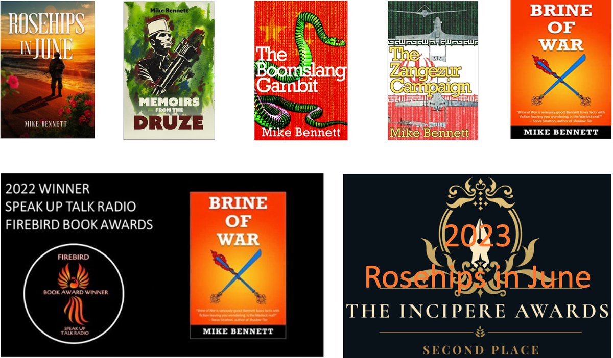 COLMikeBennett1's tweet image. There are 5 books (one coming soon from WarGate) waiting for you to click, buy and read. #MFTD was the #1 New Release for Action/Adventure on Amazon. Go to my profile pinned tweet for links.