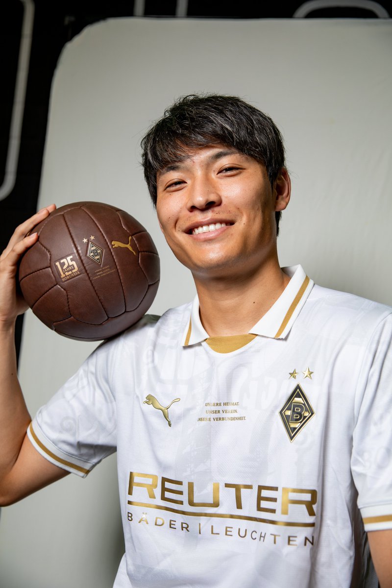 borussia_jp's tweet image. ✨@shuto_machino x 特別記念ユニフォーム😍

2025年8月1日...👀

#ボルシアMG #町野修斗