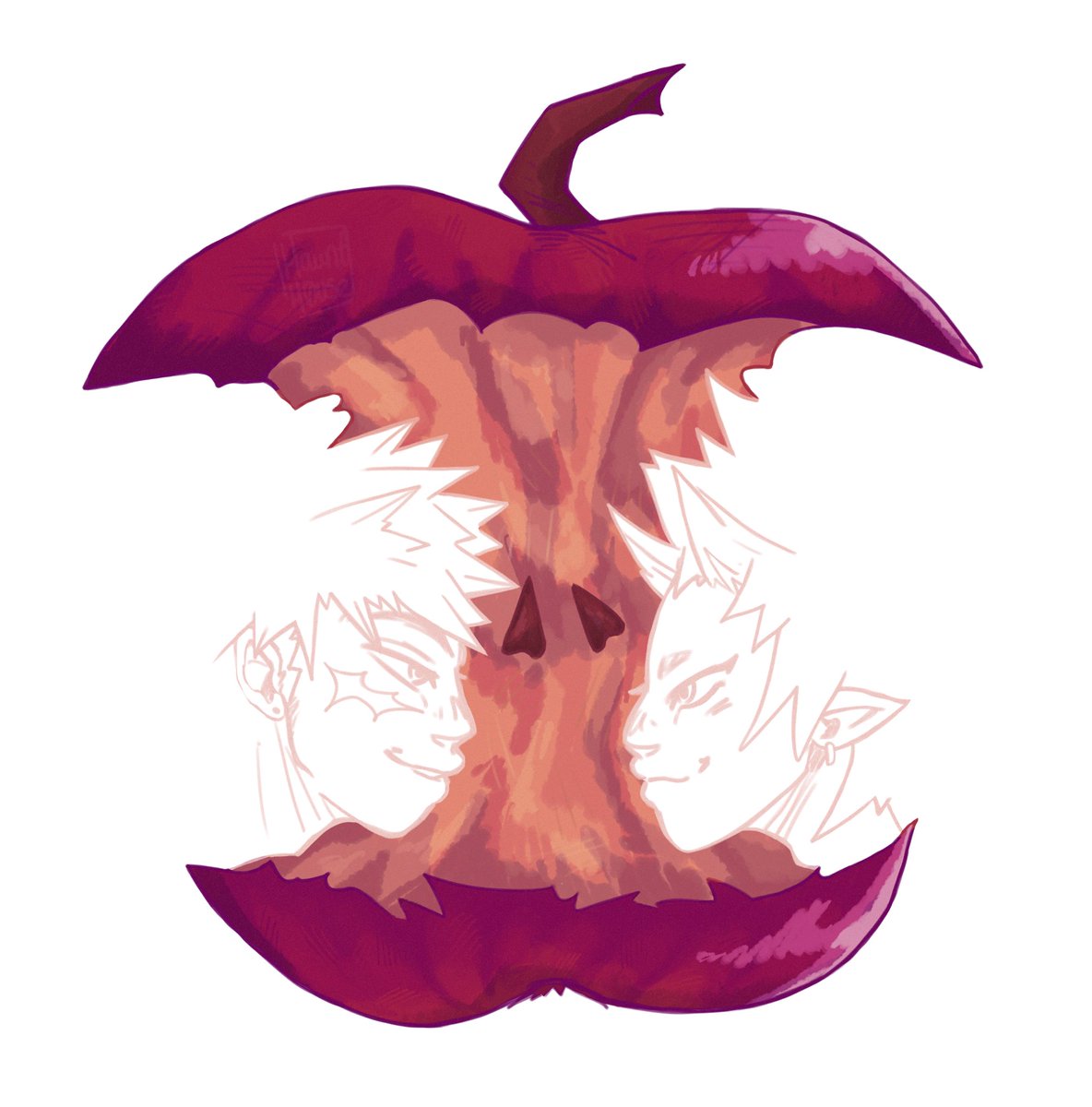 HauntH0use's tweet image. 🍎🍎🍎 #Kiribaku