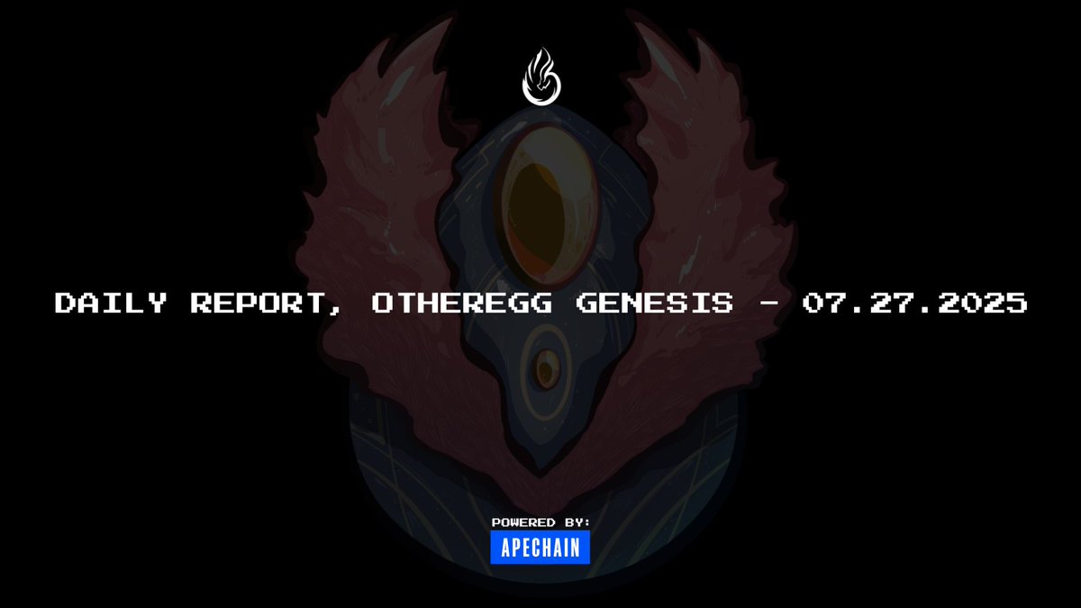 Moonlyght_eth's tweet image. Daily report of what I did today @OtherEggGenesis:

- chat with the artist, we started another rendering for the &apos;hatching event&apos;. we&apos;re almost half way there.

- chat with Mikey for something we are discussing to build with the ODK.

thoughts of the day:

went into the Otherside…