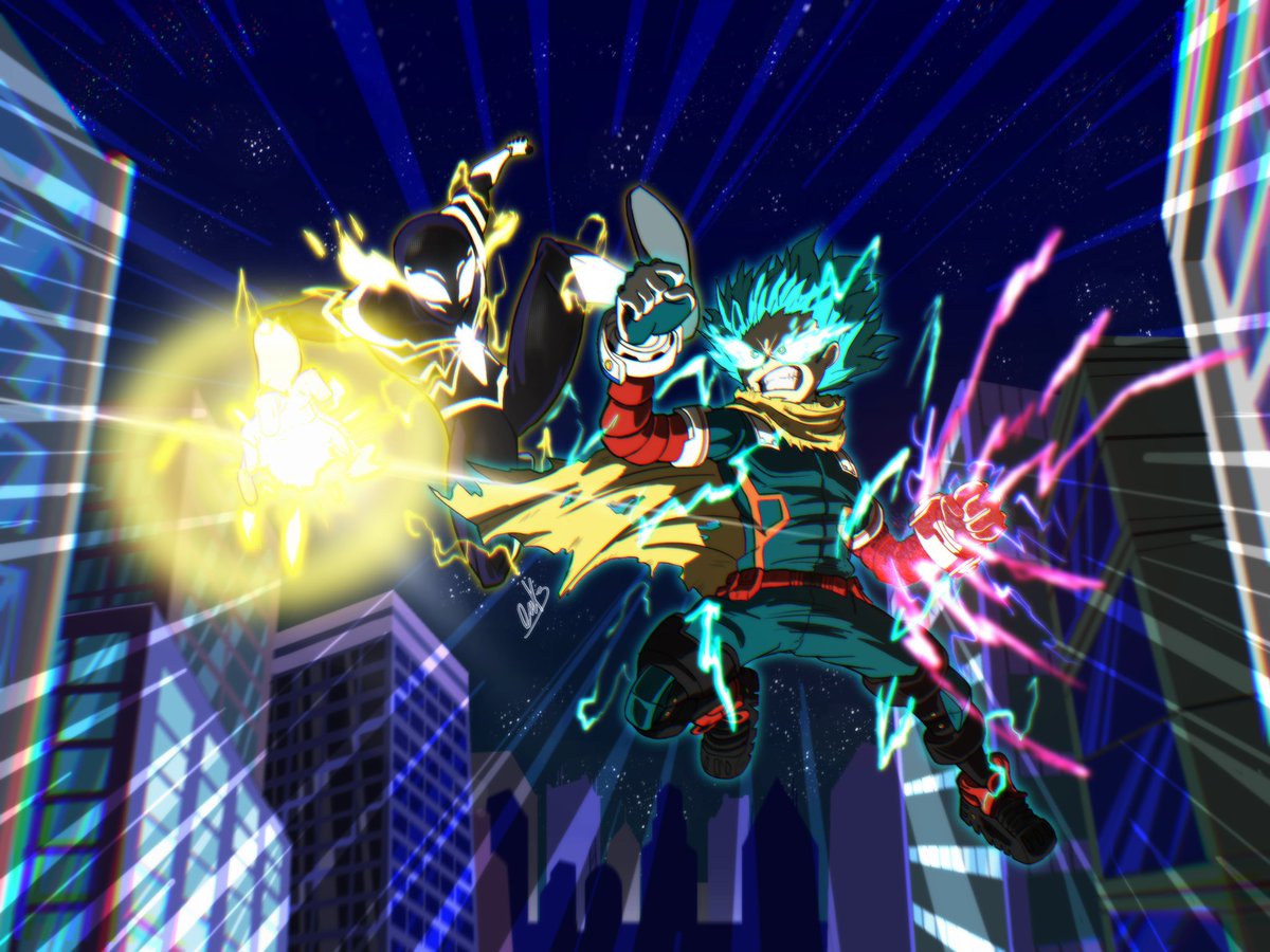 DanManX3's tweet image. Spider-Man VS Deku!

#DEATHBATTLE #Spiderman #MyHeroAcadamia #Deku
