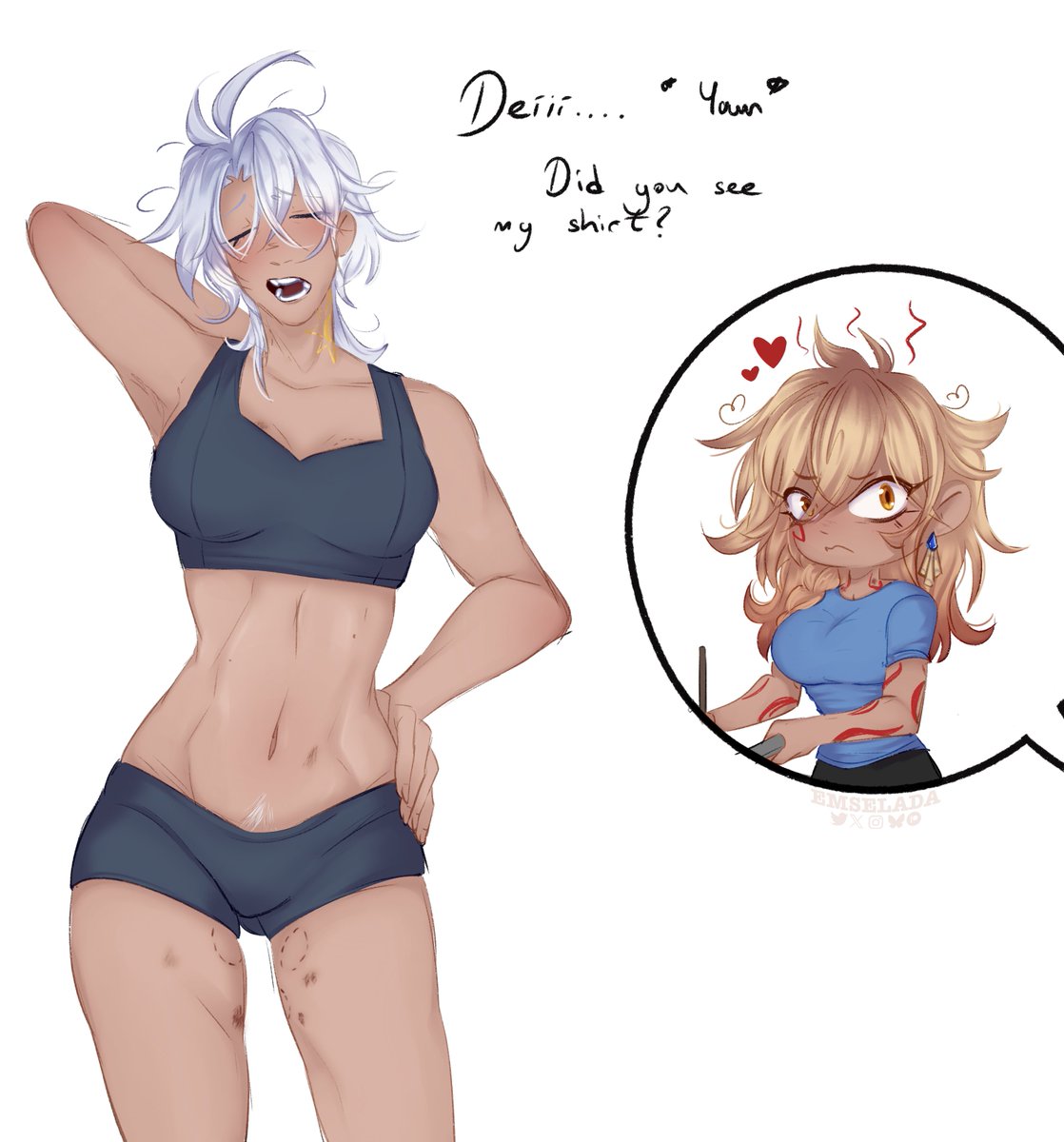 Em | Doodles & NSFW🔞 tweet media