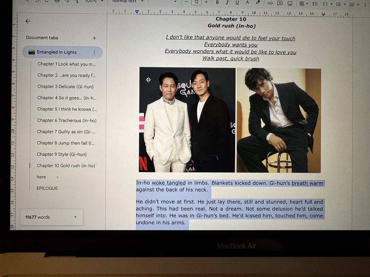 DumbWriter's tweet image. Sneak peek. Won’t be posting today, but the chapter is done. I only need to edit it within an inch of its life.