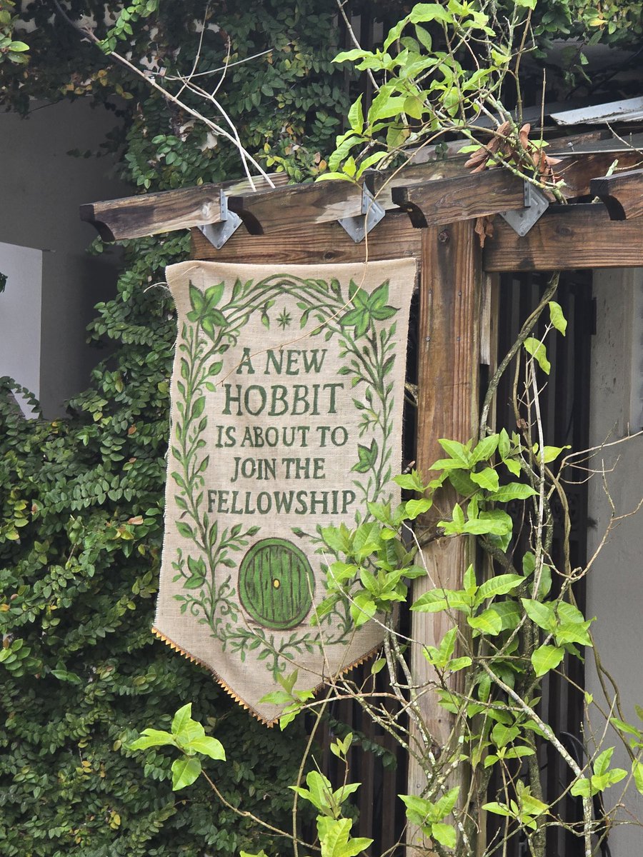 Monopr's tweet image. Lord Of The Rings Themed Baby Shower. Had to add a little bit of #StreetFighter Flavor hahaha