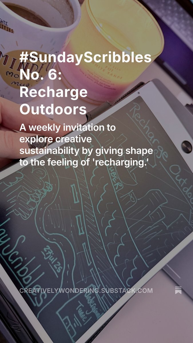 redefineED's tweet image. 💥 Welcome to #sundaySPARKs slow-chat #4 of the #summer #holiday!
✨What does your creative "recharge" look like?
🪫It’s easy to get caught up in the excitement of new #tools & #projects, but as I was reminded this week when I hit my "#Gemini quota," true #creative…
