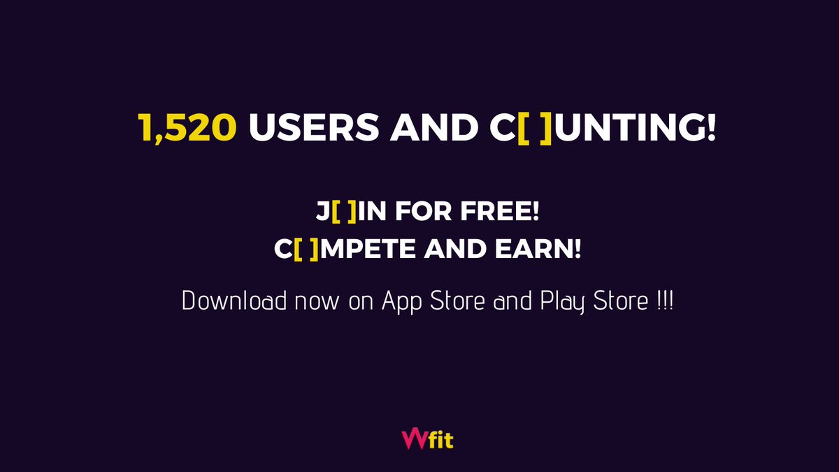 Walkers just crossed 1,500 users!🚶‍♀️🚶

Step by step, we’re building something special together! 

Join for free and earn while you move!

This is only the beginning 🚀