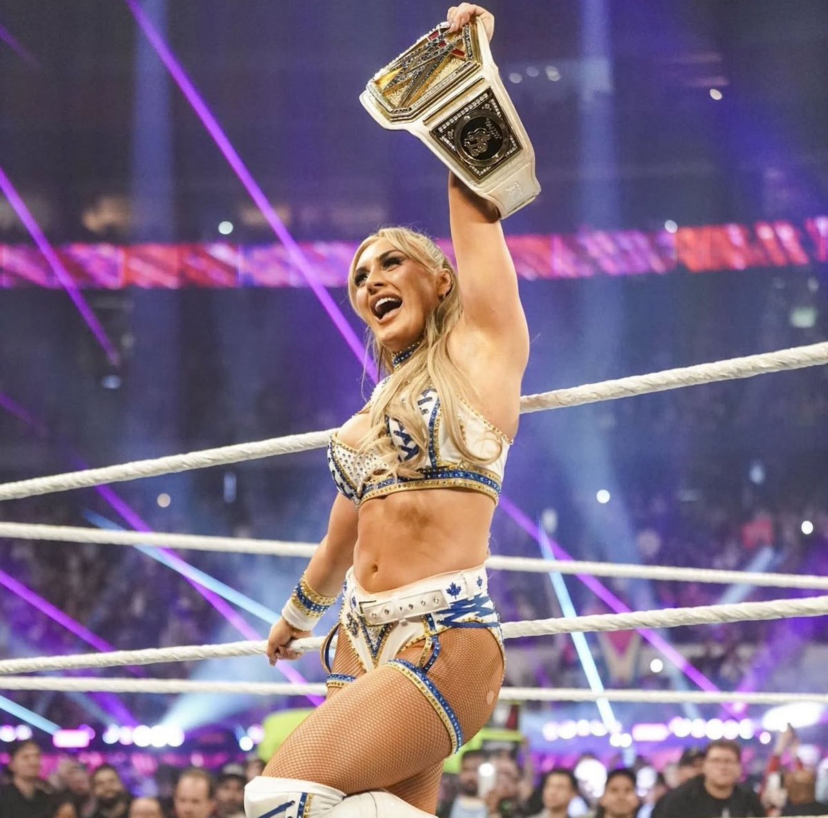 Planeta_Wrest's tweet image. Tiffany Stratton supera los 200 días como campeona de #WWE.