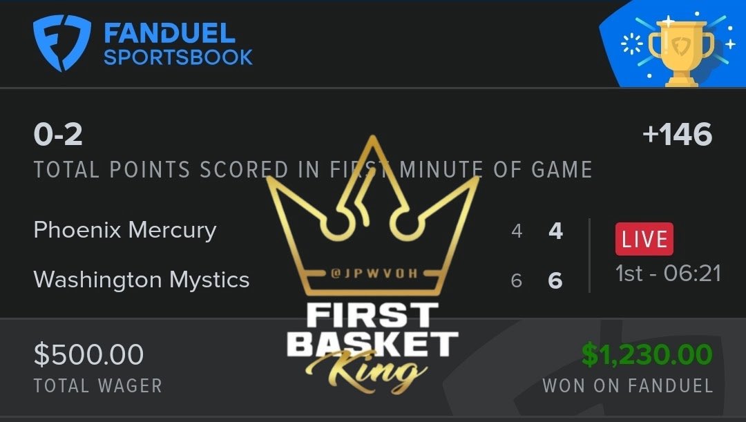 BTBSupport's tweet image. Triple BANGGG 💥💥

(@JPWVOH) 👑 

+100✅
+146✅
+550✅

$500 👉 $1,000
$500 👉 $1,230
$500 👉 $3,250

4-0 on First Min Plays, 2-0 on Twitter Free Plays…Show the King some love 💐 

🔗 Whop.com/Beat-the-Books