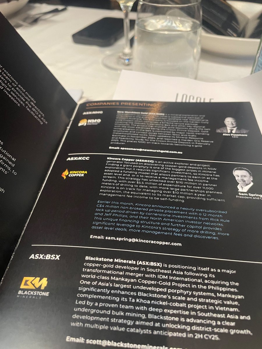 @PeakAsset (@peakasset1) on Twitter photo On 23 - 25 July <a href="/PeakAsset1/">@PeakAsset</a>
headed to the Noosa #mining #conference.
The event was full of #energy, lots of smiles all around and some fantastic companies who presented.
Investor appetite in the #smallcaps is certainly growing and we are seeing more capital #inflows On 23 - 25 July <a href="/PeakAsset1/">@PeakAsset</a>
headed to the Noosa #mining #conference.
The event was full of #energy, lots of smiles all around and some fantastic companies who presented.
Investor appetite in the #smallcaps is certainly growing and we are seeing more capital #inflows