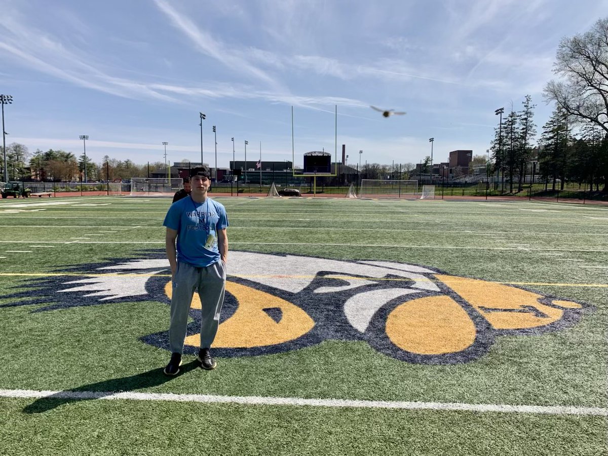 BradyMack23's tweet photo. After a great call from @coachmelnitsky with @TrinCollFB, I’m am extremely excited to announce my first D3 offer! @MHSGRIDIRON @pgumas27 @CoachCoryBailey https://t.co/9QGG9zybC2