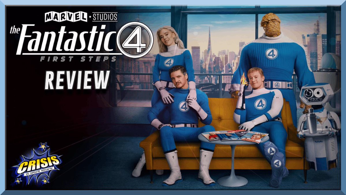 Crisis on Infinite Podcasts (@infinite_pods) on Twitter photo What did <a href="/AndrewHoody/">Andrew "Hoody" Hood</a> and <a href="/M0T3KK/">Kevin White</a> think of #TheFantasticFourFirstSteps? Find out in our REVIEW episode and so much more!
YT: youtu.be/1XxiU6jRJIs
Podcast: ihr.fm/3GAx7Eq What did <a href="/AndrewHoody/">Andrew "Hoody" Hood</a> and <a href="/M0T3KK/">Kevin White</a> think of #TheFantasticFourFirstSteps? Find out in our REVIEW episode and so much more!
YT: youtu.be/1XxiU6jRJIs
Podcast: ihr.fm/3GAx7Eq