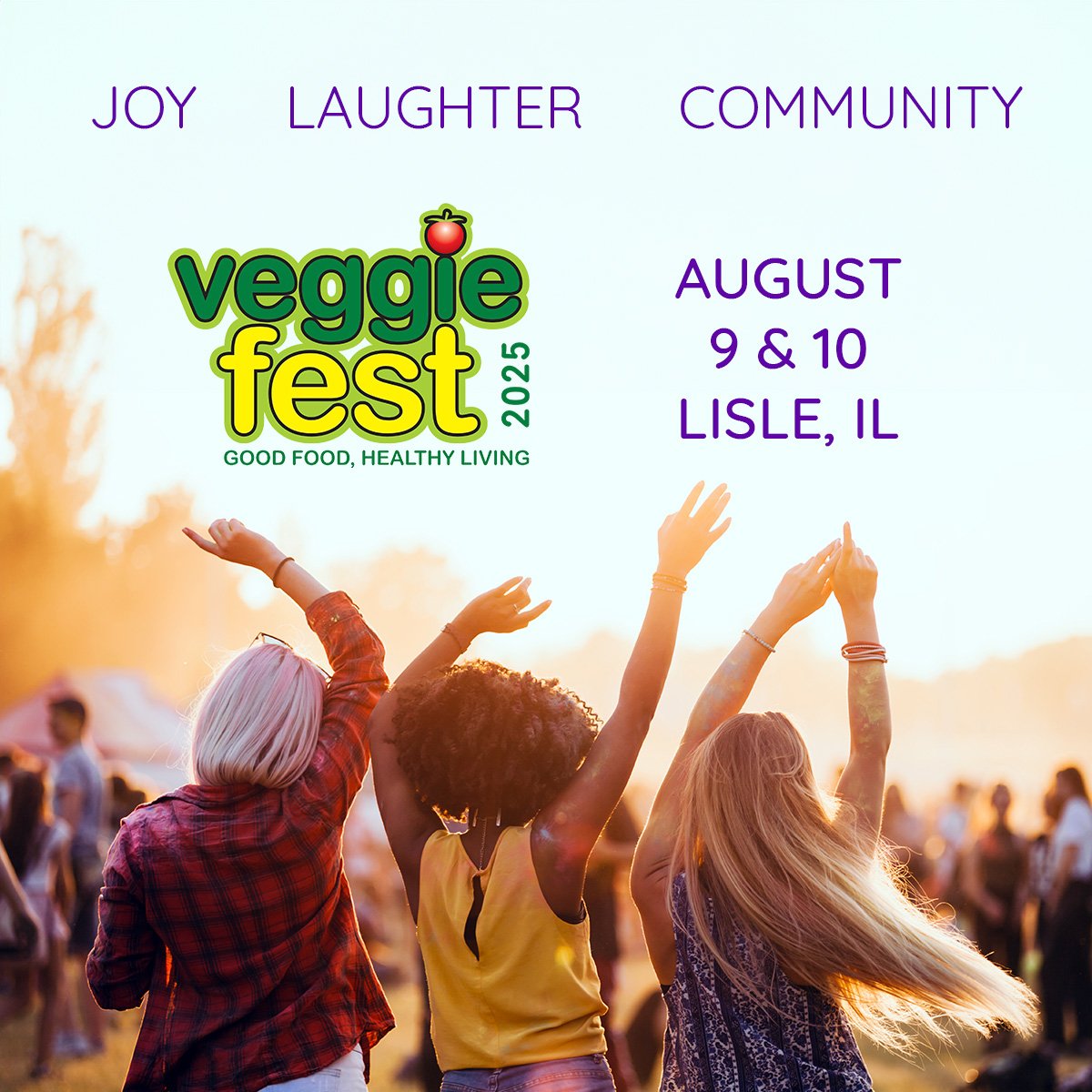 Join us at <a href="/VeggieFest/">Veggie Fest Chicago</a> #Chicago &amp; discover what’s possible when #food meets #purpose!

 ✨ #Plantbased living
 ✨ #Spirituality
 ✨ Inner #peace through #meditation

#VeggieFestChicago 2025 — the 15th year of #VeggieFest transformation!
#Lisle #Illinois

VeggieFestChicago.org