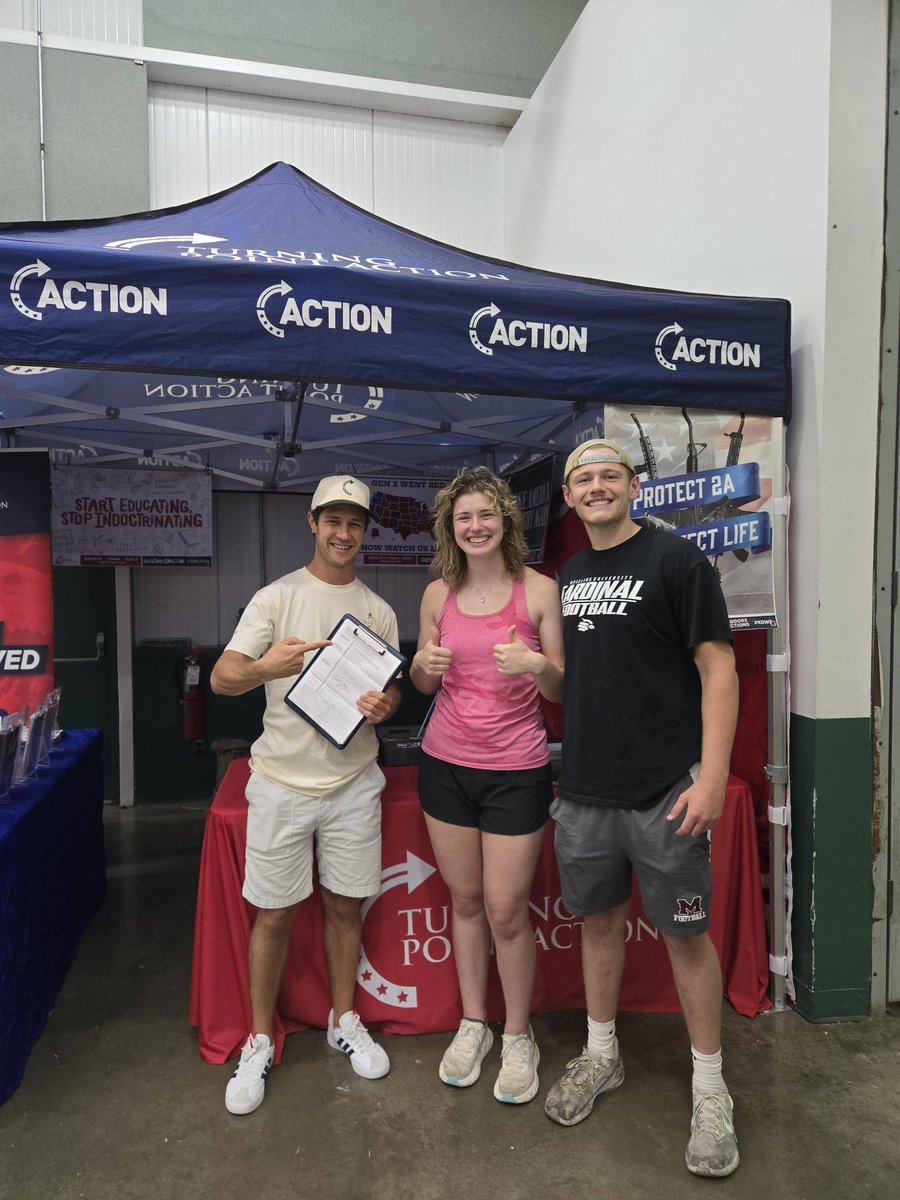 What does our <a href="/TPAction_/">Turning Point Action</a> expansion in Pennsylvania mean?

✅ Hiring more Field Representatives
✅ Having an increased presence in state-wide events
✅ Building relationships in new counties like Montour
✅ +75 new signups this weekend, and getting to know key leaders in the