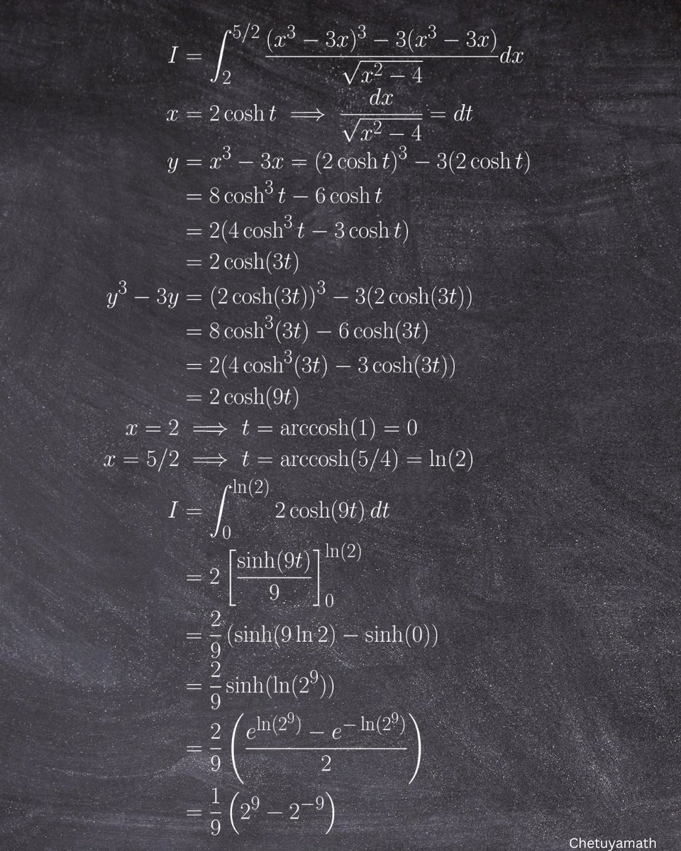 ChetuyaGamma's tweet image. 2022 MIT Integration Bee Exams(Semifinals:)
#math