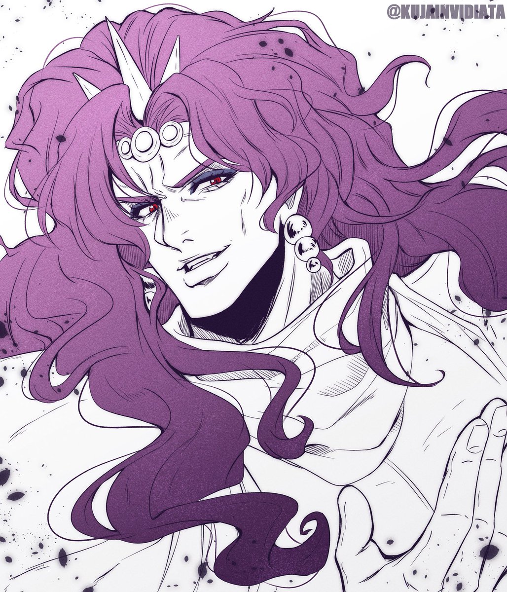 CappuRis's tweet image. Never I have never shown you my Kars artwork yet! 💜