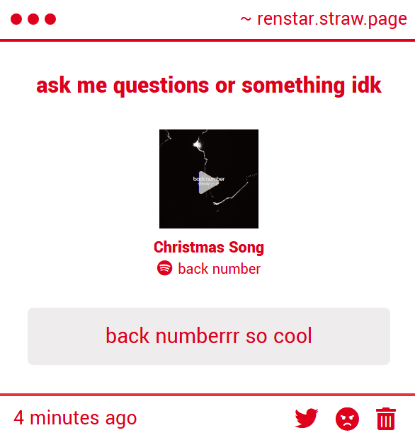 renstarv4's tweet image. i&apos;ll listen to it tomorrow!!