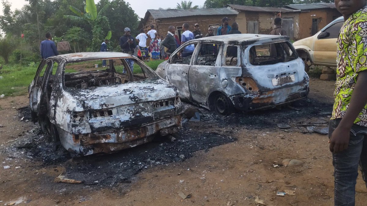 ChristianEmerg1's tweet image. Congo: Islamists murdered 38 Christian civilians during their worship service in Komanda.

Many others were injured and some remain missing after the Muslims attacked them inside their church with machetes and firearms.

Pray for the Christian families affected by this nightmare.…