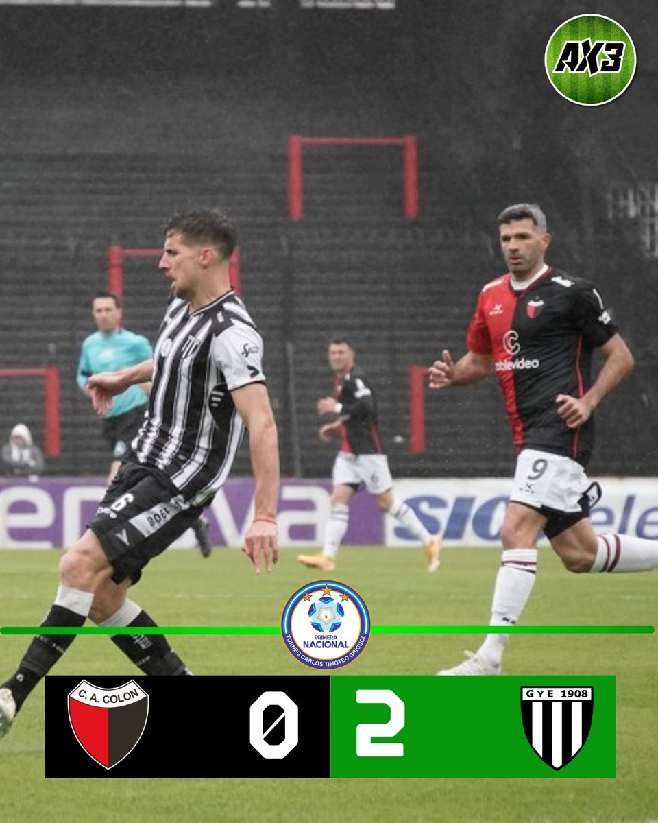 ElAscensox3's tweet image. 🐺 TRIUNFAZO Y A PELEAR

GIMNASIA de MENDOZA le ganó 2-0 en Santa Fé a COLÓN y se prende en la pelea de la Zona B.

⚽️Los goles fueron de Gonzalez y Servetto. 

El Lobo llega a la punta con 43 pts aunque Chacarita queda como líder por diferencia de gol.

👤 @DanielCacioli