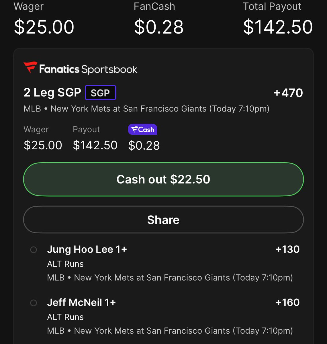 CurtEusCurtis's tweet image. A little over 5%EV

In for my max .25u