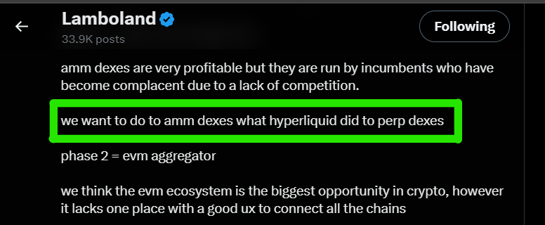 Prinzy25's tweet image. Nothing to see here,
just @prjx_hl rewriting the DEX leaderboard in 2 weeks like it’s light work.
Didn’t think the takeover would be this quick, but here we are.